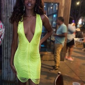 Neon fridge dress